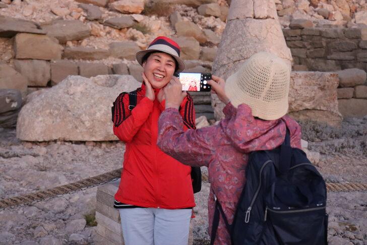 Dünya mirası Nemrut'u hafta sonu 1000 kişi ziyaret etti G5