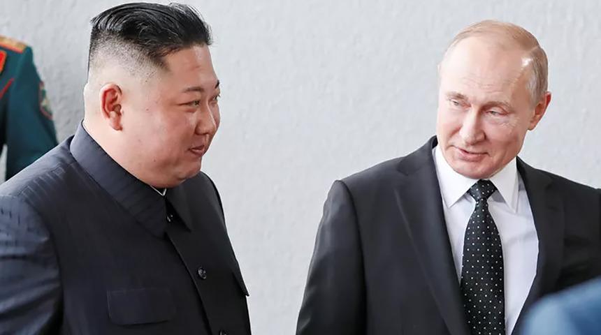 Putin'den Kim Jong-un'a mektup! Kuzey Kore liderinin yanıtı dikkat çekti