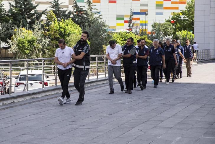 Banyo topu dolandırıcılığının zanlıları adliyeye sevk edildi G2