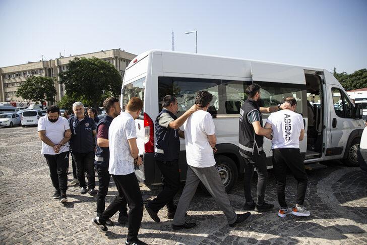 Banyo topu dolandırıcılığının zanlıları adliyeye sevk edildi G3