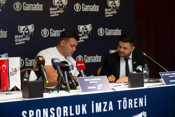 Gamador İnşaat, milli güreşçi Rıza Kayaalp'e sponsor oldu G3