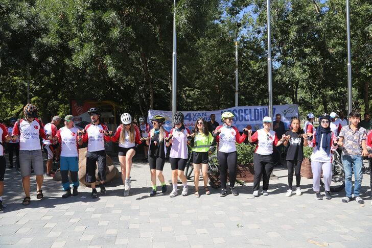 Van'da "4. Van Denizi Bisiklet Festivali" başladı G3