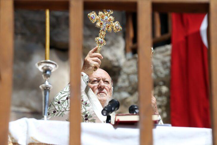 Sümela Manastırı'nda 9. ayin gerçekleştirildi G1