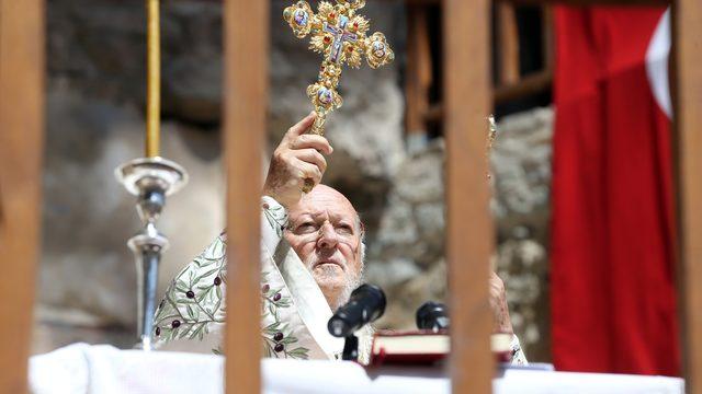 Sümela Manastırı'nda 9. ayin gerçekleştirildi