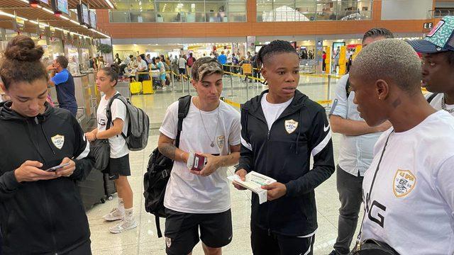 ALG Spor kafilesi Sırbistan'a gitti