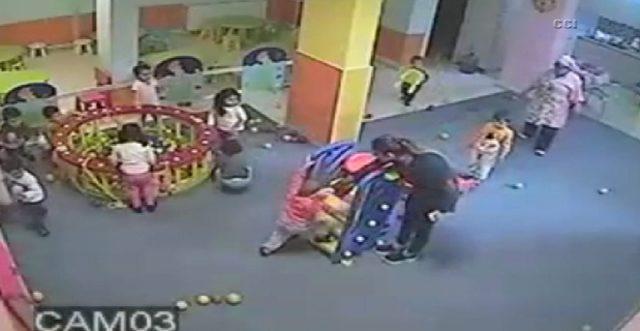 Gaziantep ve Samsun da kreşte çocuğa dayak iddiası 3