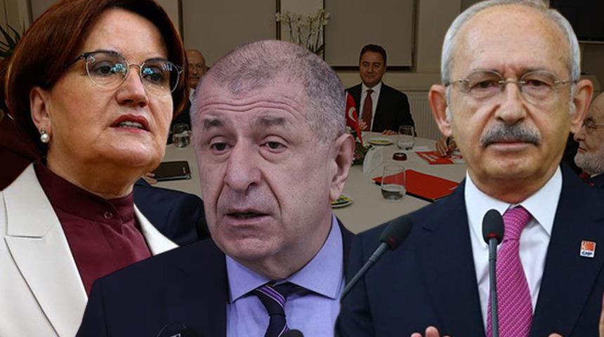 Ümit Özdağ'dan 6'lı masayı karıştıracak sözler! "Akşener'in Kılıçdaroğlu'nu destekleyeceğine emin misiniz?"