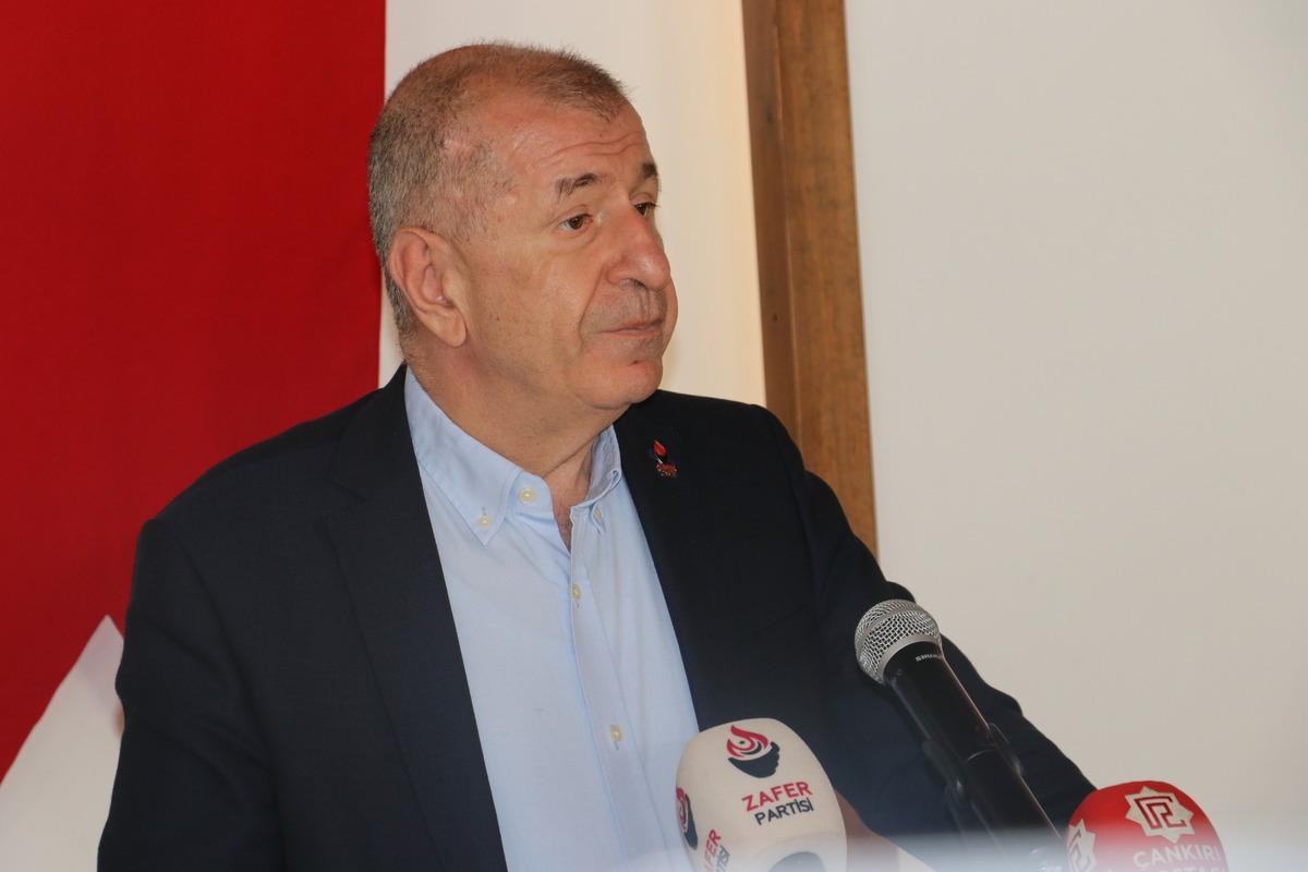 Zafer Partisi Genel Başkanı &Ouml;zdağ, &Ccedil;ankırı'da konuştu: