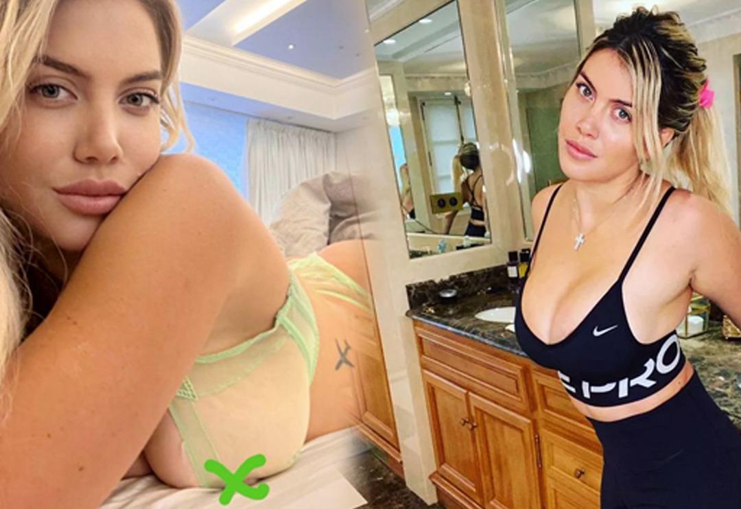 Galatasaray ile g&ouml;r&uuml;şen Wanda Nara ortalığı kasıp kavurdu! G&ouml;ğ&uuml;s u&ccedil;ları g&ouml;z&uuml;k&uuml;nce...