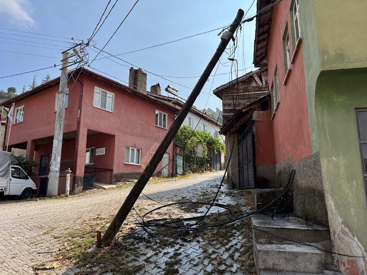 Kütahya'da sağanak bir köyde sele neden oldu G1