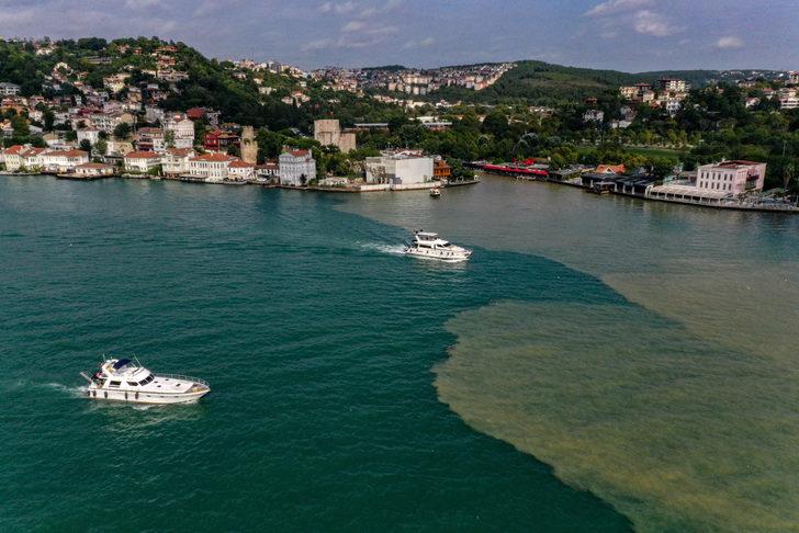 İstanbul Boğazı sağanak yağışın ardından renk değiştirdi G1