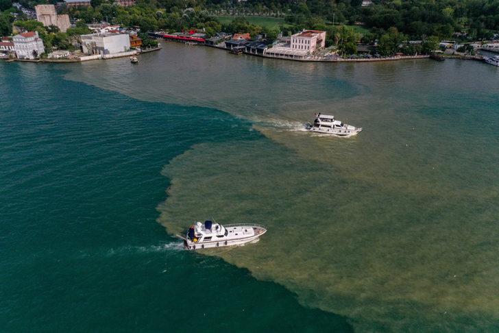 İstanbul Boğazı sağanak yağışın ardından renk değiştirdi G2