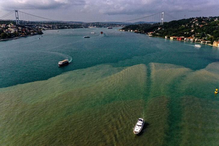 İstanbul Boğazı sağanak yağışın ardından renk değiştirdi G3