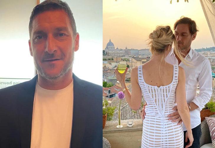 Totti'nin tek aşkı Roma kaldı! 20 yıllık eşi tarafından antrenörüyle aldatıldı...