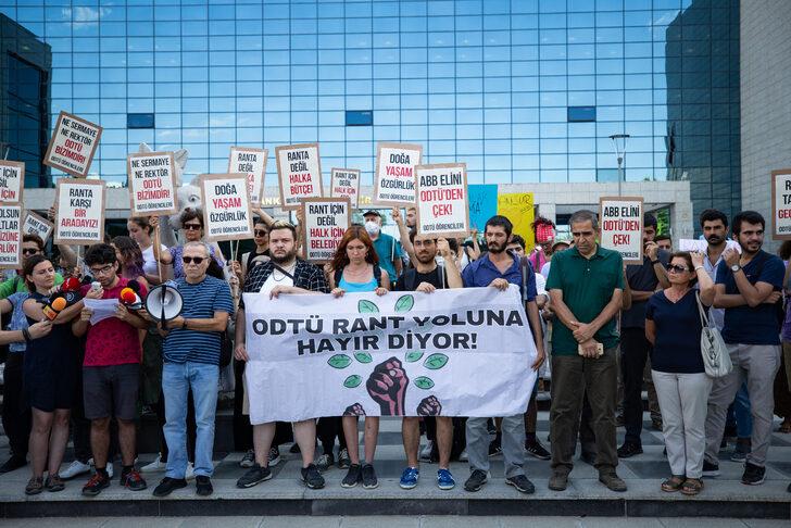 ODTÜ'lü öğrencilerden ABB'ye "yol" protestosu G3