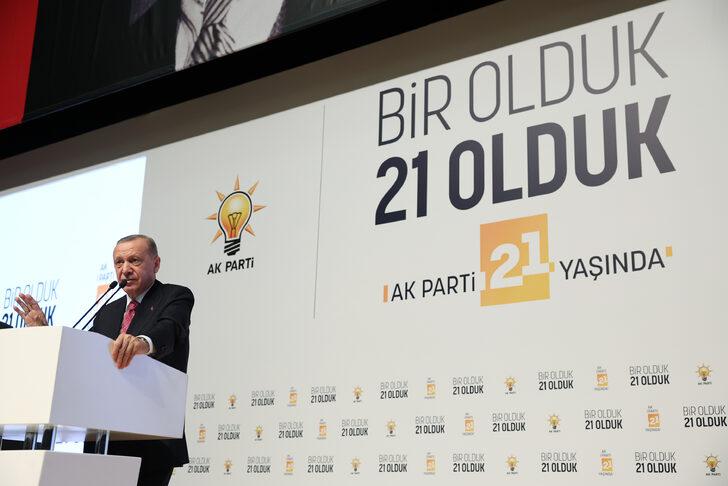 Cumhurbaşkanı Erdoğan, AK Parti 21. Kuruluş Yıl Dönümü Programı'nda konuştu: (2) G1