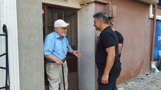 AK Parti Mudanya İlçe Başkanı Samast'tan sağanak nedeniyle zarar görenlere ziyaret