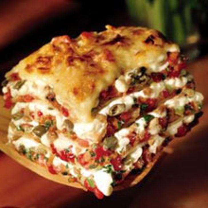 Ton Balıklı Lazanya