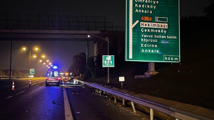 TEM Otoyolu'ndaki trafik kazasında 2 kişi öldü G1