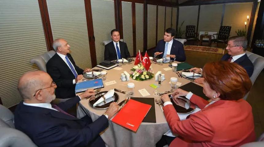 Altılı masada 'komisyon' değişikliği! Yeni isimler katılacak