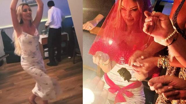 Gençlik aşkıyla bugün evleniyor! Petek Dinçöz, kına gecesinde kurtlarını döktü