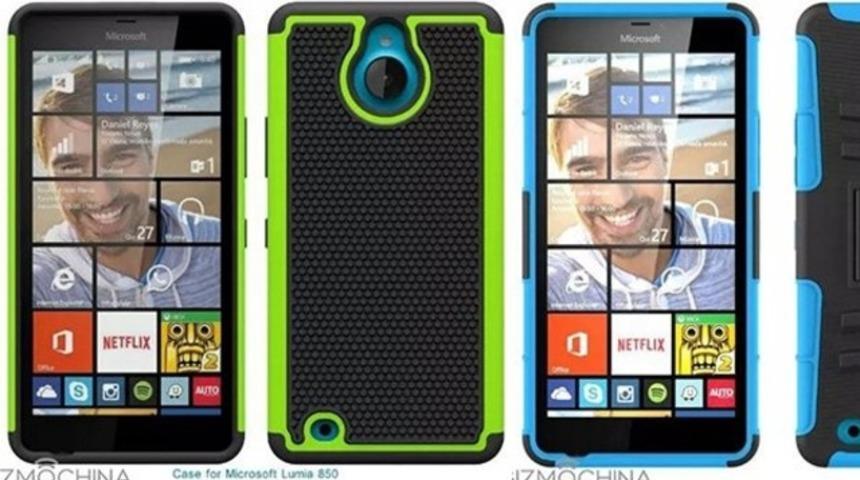 Lumia 850 kılıfları telefonu doğruladı