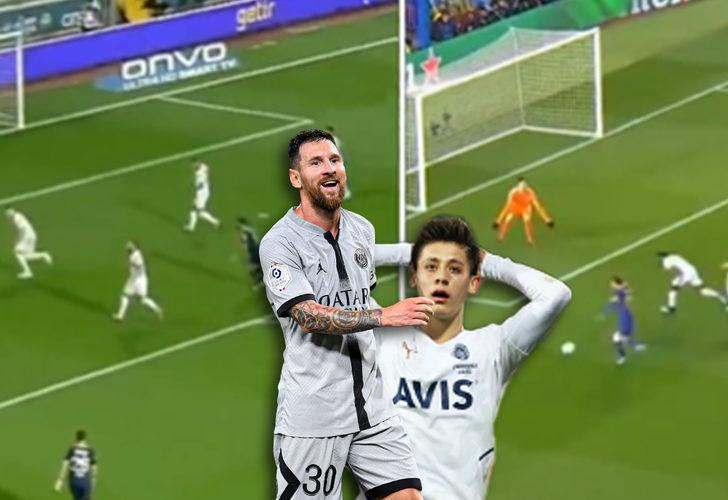 Messi'ye benzerliği herkesi hayrete düşürdü! Arda Güler'in attığı gol...