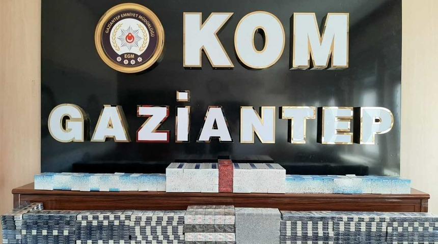 Gaziantep'te kaçakçılık operasyonunda 3 şüpheli şüpheli yakalandı