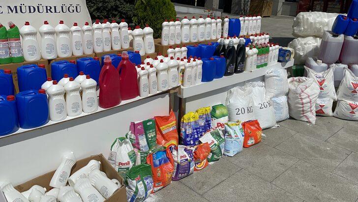 İstanbul'da sahte deterjan operasyonu G4