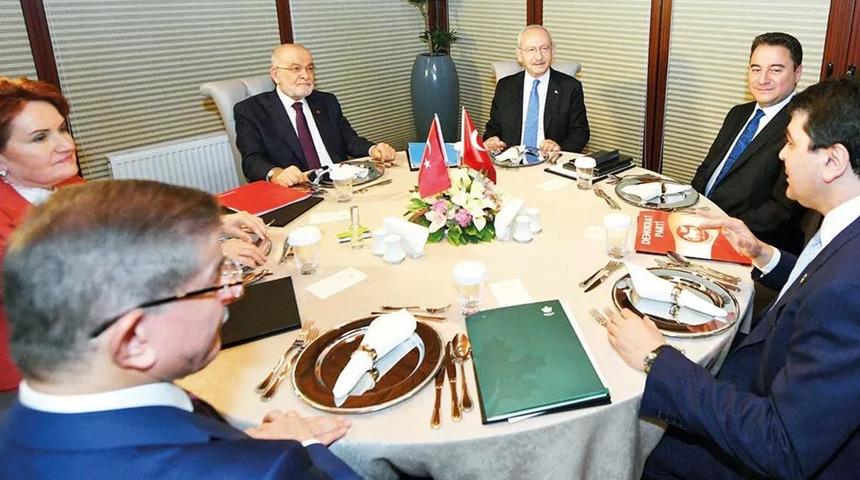 6'lı masanın seçim stratejisi ortaya çıktı! Cumhurbaşkanı adayı netleşiyor, Akşener ve Karamollaoğlu sürprizi dikkat çekti