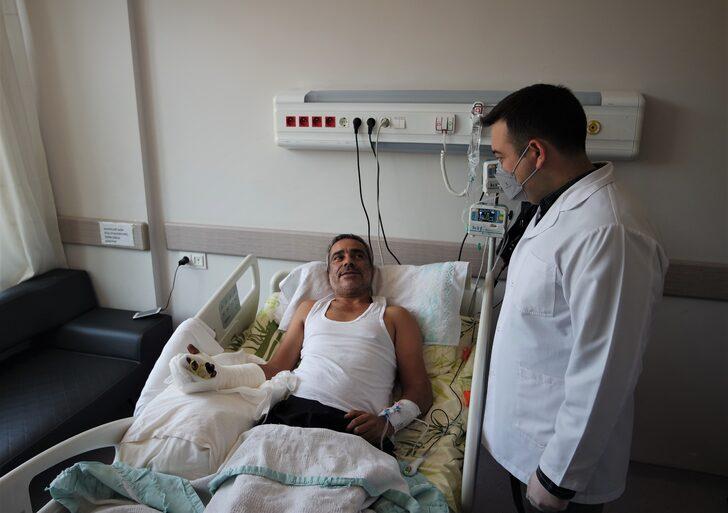 Bursa'da bir işçinin kopan parmakları 10 saatlik operasyonla yerine dikildi G4