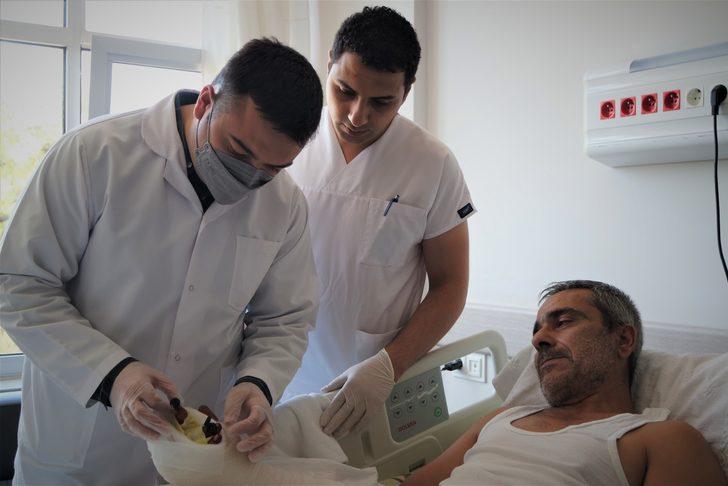 Bursa'da bir işçinin kopan parmakları 10 saatlik operasyonla yerine dikildi G5