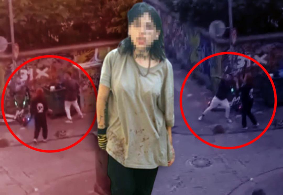 Mahalleyi ayağa kaldıran olay: Canlarından bezdirdiler! Kadık&ouml;y'de k&acirc;bus anları anbean kamerada