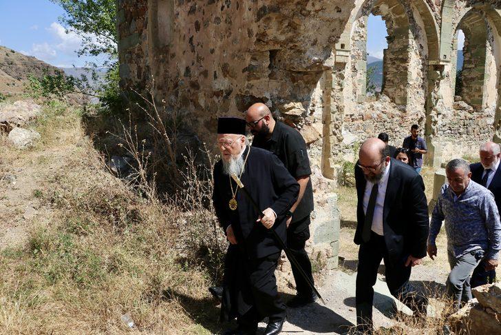 Fener Rum Patriği Bartholomeos’tan Gümüşhane’deki tarihi Süleymaniye Mahallesi’ne ziyaret G4