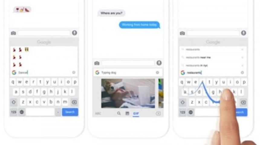 Google’ın yeni iOS klavyesi çok acayip!