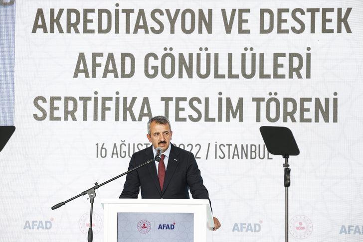 Bakan Soylu Akreditasyon ve Destek AFAD Gönüllüleri Sertifika Teslim Töreni'nde konuştu: G4