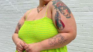 Büyük beden model Abby Bible, pembe bikini üstüyle kalıpları yıktı! Sosyal medyadan yorum yağdı