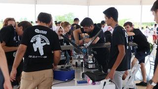 Samsun'da Savaşan İHA Yarışması için test çalışmaları başladı