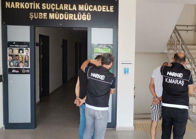 Kahramanmaraş'ta uyuşturucu operasyonunda yakalanan 6 zanlı tutuklandı