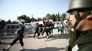 Şehit Piyade Sözleşmeli Er Çakır, Osmaniye'de son yolculuğuna uğurlandı