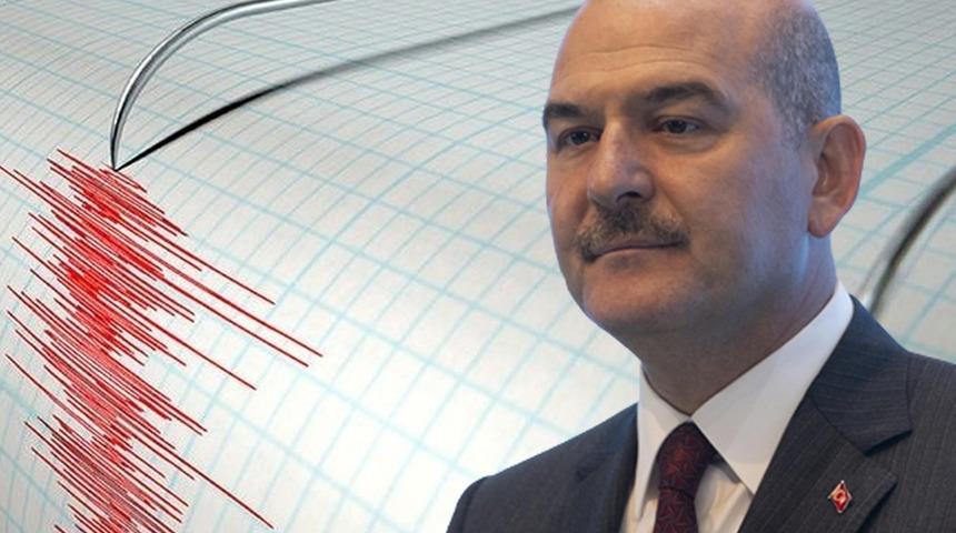 7,6 büyüklüğündeki depremi yaşadı! Bakan Soylu'dan önemli mesaj: 'Ekim ayında yapacağız' diyerek duyurdu