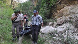 Define kazasında göçük: 1 ölü 1 yaralı