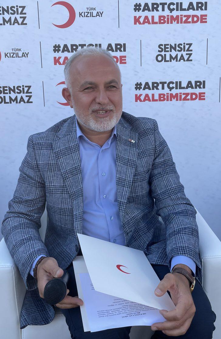 Türk Kızılay Genel Başkanı Kınık, "17 Ağustos'un Artçıları Kalbimizde" programına katıldı: