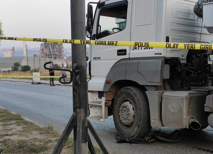 Büyükçekmece'de tırın çarptığı bisikletli çocuk ağır yaralandı G1