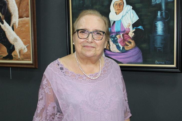 Hayalini 70'inci yaşına özel açtığı sergiyle gerçekleştirdi G1