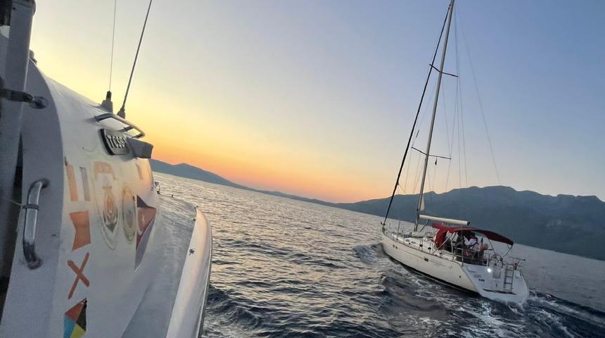 Muğla açıklarında 78 göçmen yakalandı