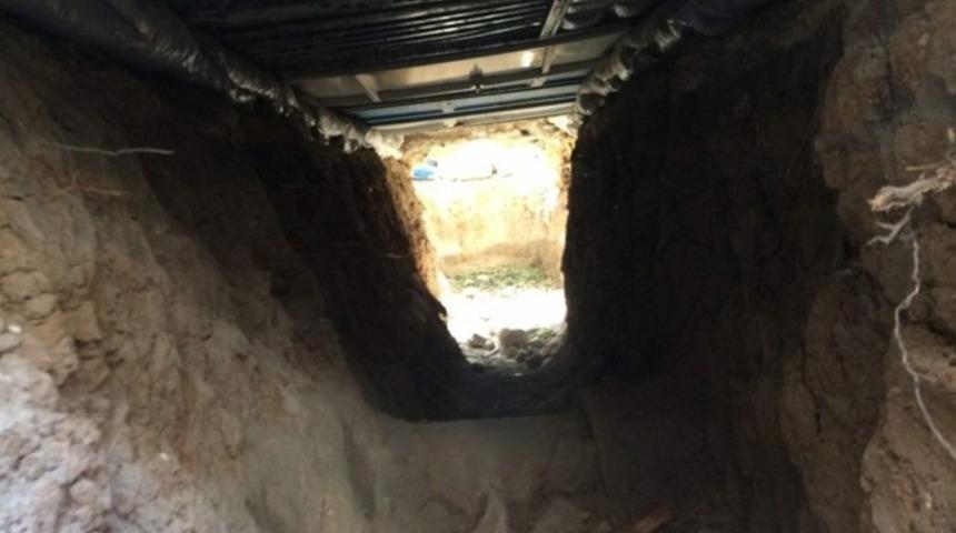 Teröristlere ait çok sayıda tünel tespit edildi