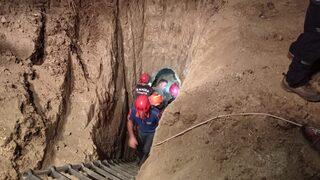 Manisa'da 3 metrelik boş su kuyusuna düşen 2 yaşındaki çocuk kurtarıldı