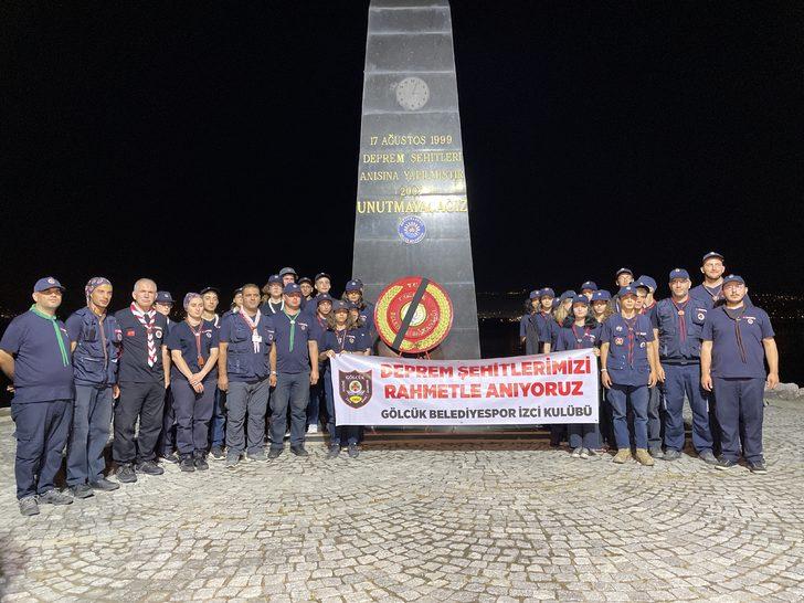 Marmara Depremi'nde hayatını kaybedenler, depremin merkezi Gölcük'te anıldı G4