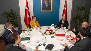Altılı masanın son toplantısı öncesi flaş gelişme! İlk kez olabilir: Ortak aday...